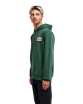 The Quiksilver Mens Surf Garage Hoodie in Forest