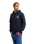 The Quiksilver Mens Duality Hoodie in Dark Navy