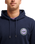 The Quiksilver Mens Duality Hoodie in Dark Navy