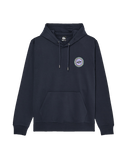 The Quiksilver Mens Duality Hoodie in Dark Navy