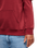 The Quiksilver Mens Fineline Hoodie in Oxblood Red