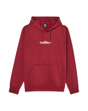 The Quiksilver Mens Fineline Hoodie in Oxblood Red
