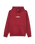 The Quiksilver Mens Fineline Hoodie in Oxblood Red