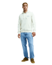 The Quiksilver Mens Liquid Hoodie in Bone