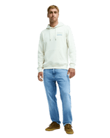 The Quiksilver Mens Liquid Hoodie in Bone