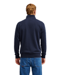 The Quiksilver Mens Quik Zip Fleece Jacket in Dark Navy