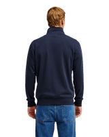 The Quiksilver Mens Quik Zip Fleece Jacket in Dark Navy