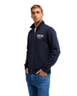 The Quiksilver Mens Quik Zip Fleece Jacket in Dark Navy
