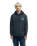 The Quiksilver Mens Peak Hoodie in Tarmac