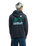 The Quiksilver Mens Peak Hoodie in Tarmac
