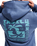 The Quiksilver Mens Salt Water Palm Rise Hoodie in Vintage Indigo