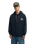 The Quiksilver Mens Bob Marley Concert Hoodie in Black Pigment