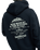 The Quiksilver Mens Bob Marley Concert Hoodie in Black Pigment