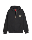 The Quiksilver Mens Bob Marley Concert Hoodie in Black Pigment