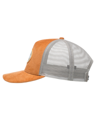 Happy French Hours Trucker Cap in Bran