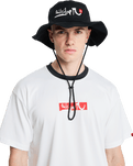 The Quiksilver Mens Bushmaster Hat in Black