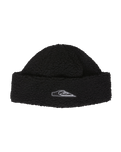 The Quiksilver Mens Sherpa Crown Beanie in Black