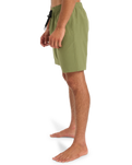 Taxer Amphibian Boardshorts in Loden Green
