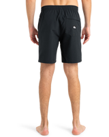 The Quiksilver Mens Taxer Amphibian Boardshorts in Black