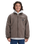 The Quiksilver Mens Shaper Pad Jacket in Chocolate Brown