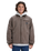 The Quiksilver Mens Shaper Pad Jacket in Chocolate Brown
