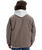 The Quiksilver Mens Shaper Pad Jacket in Chocolate Brown