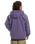 The Quiksilver Mens Mercury Straight Out Jacket in Purple Velvet