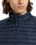 Scaly Gilet in Dark Navy