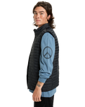 Scaly Gilet in Black