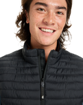 Scaly Gilet in Black