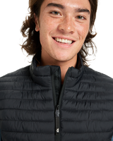 Scaly Gilet in Black