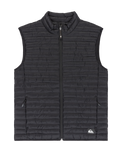 Scaly Gilet in Black