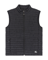 Scaly Gilet in Black