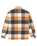 The Quiksilver Mens DNA Sherpa Harrington Jacket in Almond Sherpa Harrington