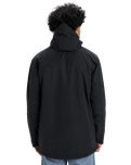 Overcast 3K Parka Jacket in Black