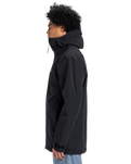 Overcast 3K Parka Jacket in Black