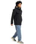 Overcast 3K Parka Jacket in Black