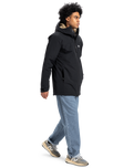 Overcast 3K Parka Jacket in Black