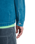 Shaper Pad Jacket in Dark Denim