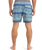 The Quiksilver Mens Surfsilk Straight Volley Shorts in Global Heat Dusted Peri