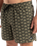The Quiksilver Mens Surfsilk Scallop Volley Shorts in Florever Grape Leaf