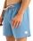 The Quiksilver Mens Everyday Solid Volley Shorts in Coronet Blue