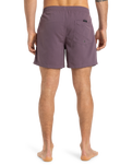 The Quiksilver Mens Everyday Solid Volley Shorts in Vintage Violet