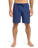 The Quiksilver Mens Everyday Holmes Volley Shorts in Estate Blue Holmes