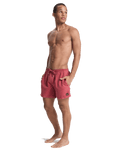Everyday Surfwash Volley Shorts in Burnt Russet