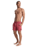 Everyday Surfwash Volley Shorts in Burnt Russet