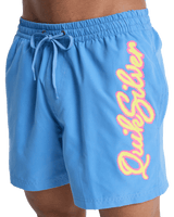 The Quiksilver Mens Everyday Malibu Swimshorts in Riviera