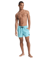 Everyday Printed Volley Shorts in Aqua Ocean Mayhem
