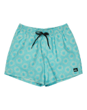 Everyday Printed Volley Shorts in Aqua Ocean Mayhem