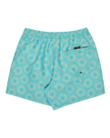 Everyday Printed Volley Shorts in Aqua Ocean Mayhem